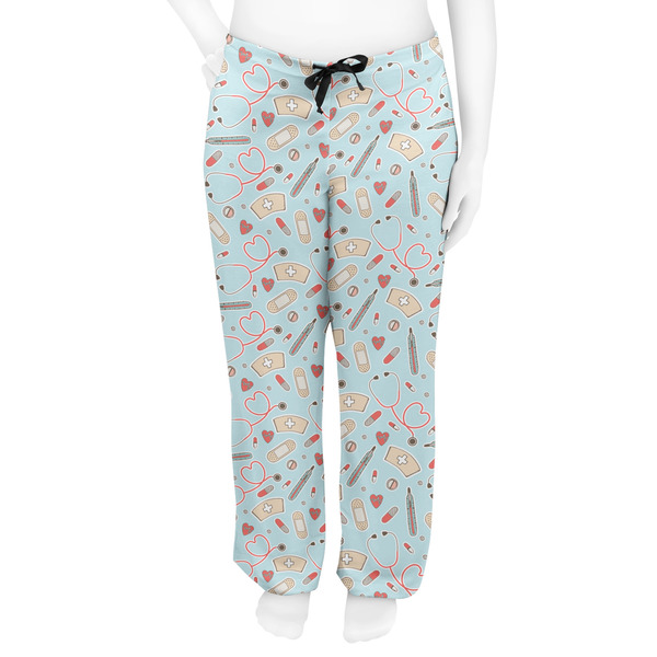 Nurse Women's Pj on model - Front