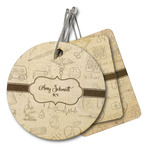 Nurse Wood Luggage Tag (Personalized)