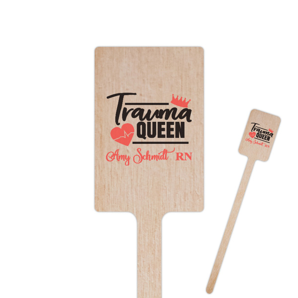 Custom Nurse Rectangle Wooden Stir Sticks (Personalized)