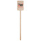 Nurse Wooden 6.25" Stir Stick - Rectangular - Single Stick