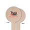 Nurse Wooden 6" Food Pick - Round - Single Sided - Front & Back