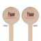 Nurse Wooden 6" Stir Stick - Round - Double Sided - Front & Back