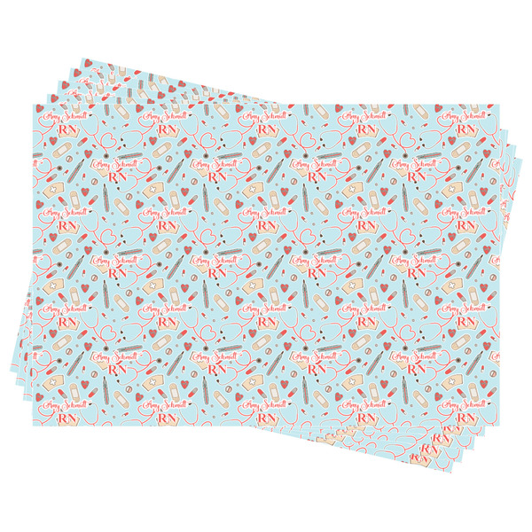 Nurse Wrapping Paper - Front & Back - Sheets Approval