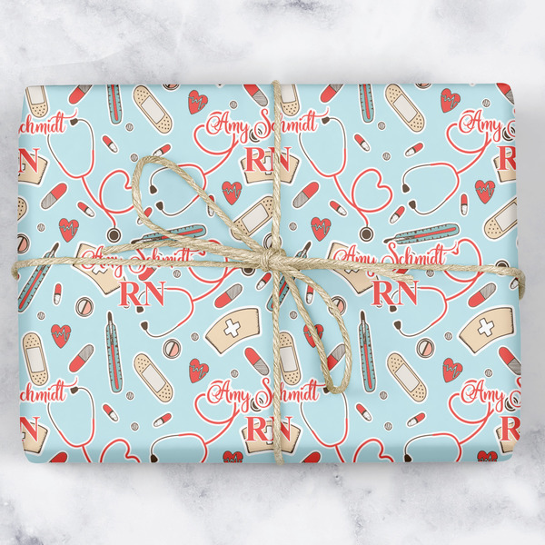 Custom Nurse Wrapping Paper (Personalized)