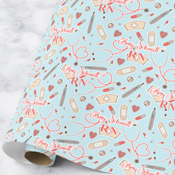 Nurse Wrapping Paper Roll - Large (Personalized)