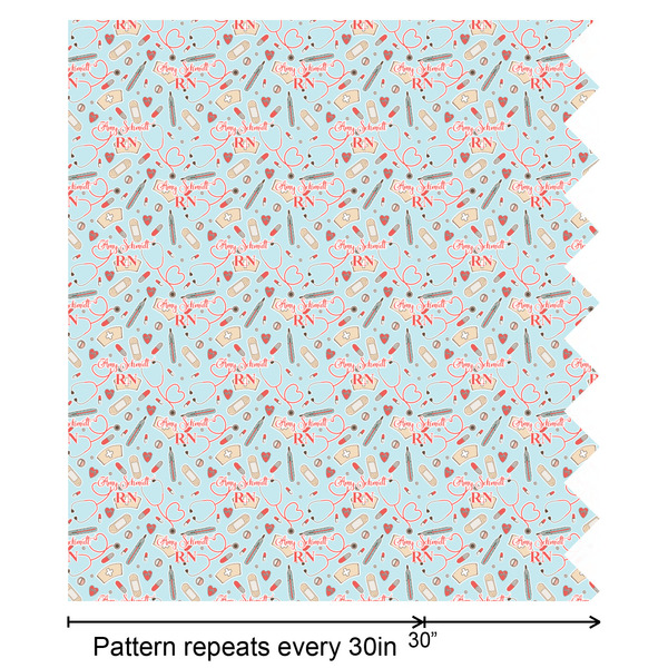 Nurse Wrapping Paper Roll - Matte - Partial Roll