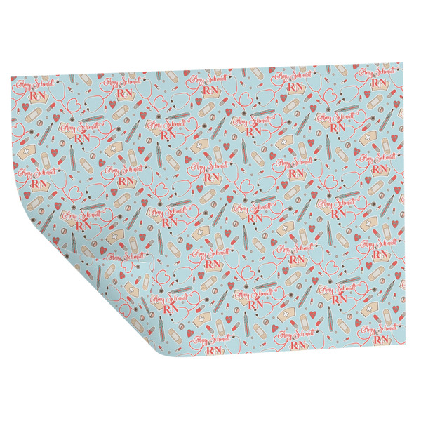Custom Nurse Wrapping Paper Sheets - Double-Sided - 20" x 28" (Personalized)