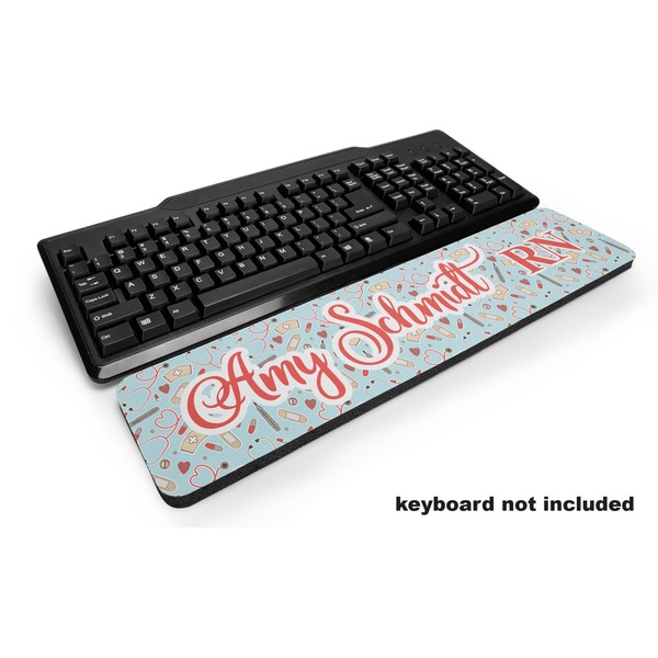 Custom Nurse Keyboard Wrist Rest (Personalized)