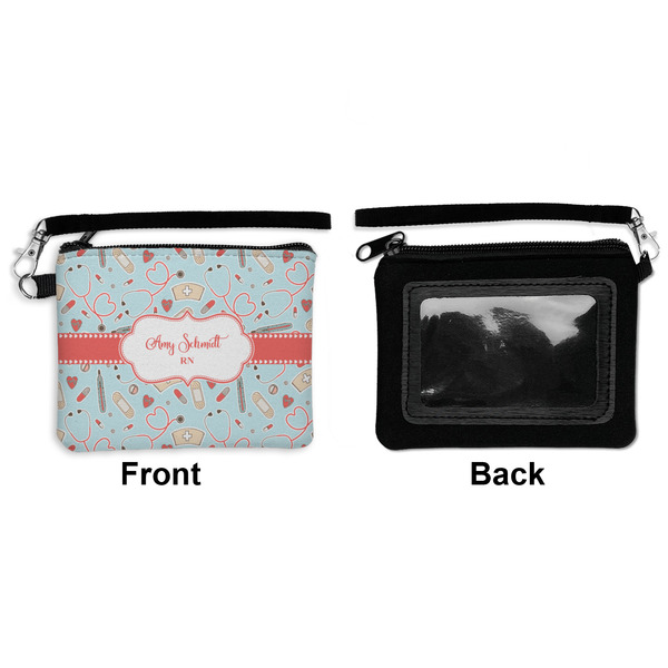 Nurse Wristlet ID Cases - Front & Back