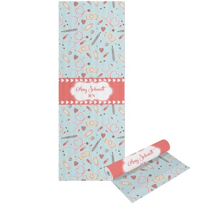 Nurse Yoga Mat - Printable Front and Back (Personalized)