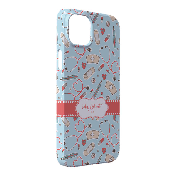 Custom Nurse iPhone Case - Plastic - iPhone 14 Pro Max (Personalized)