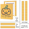 Halloween Pumpkin 11x14 - Canvas Print - Approval