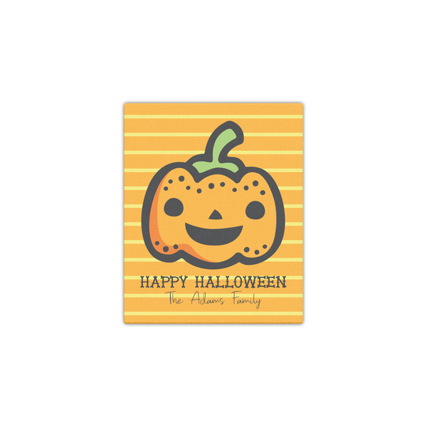 Halloween Pumpkin 11x14 - Canvas Print - Front View