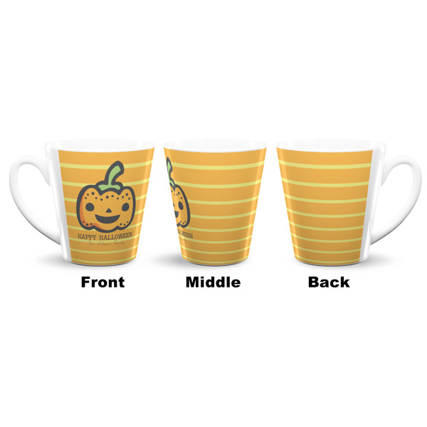 Halloween Pumpkin 12 Oz Latte Mug - Approval