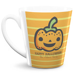 Halloween Pumpkin 12 Oz Latte Mug (Personalized)