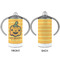 Halloween Pumpkin 12 oz Stainless Steel Sippy Cups - APPROVAL