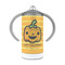 Halloween Pumpkin 12 oz Stainless Steel Sippy Cups - FRONT