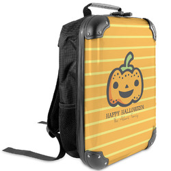 Halloween Pumpkin Kids Hard Shell Backpack (Personalized)