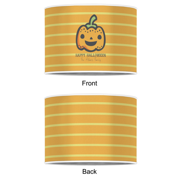 Halloween Pumpkin 16" Drum Lampshade - APPROVAL (Poly Film)