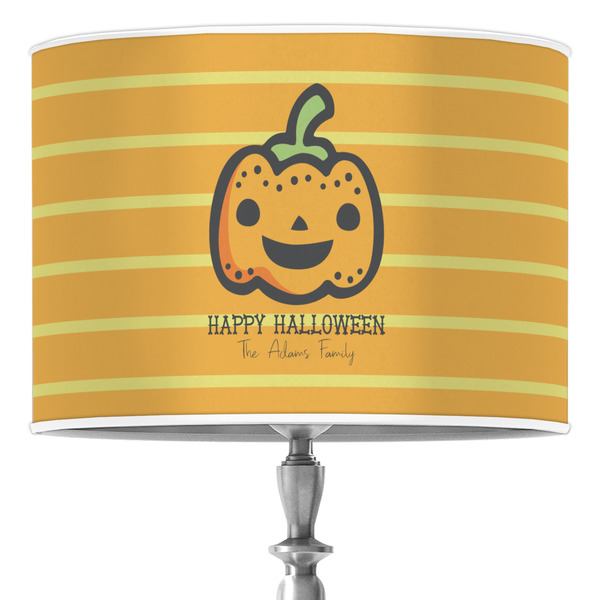 Custom Halloween Pumpkin Drum Lamp Shade (Personalized)