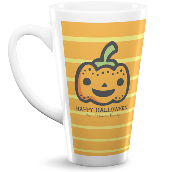 Custom Halloween Pumpkin Latte Mug (Personalized)