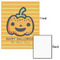 Halloween Pumpkin 16x20 - Matte Poster - Front & Back