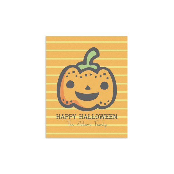 Custom Halloween Pumpkin Poster - Multiple Sizes (Personalized)