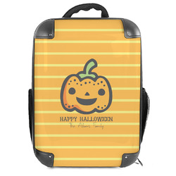 Halloween Pumpkin Hard Shell Backpack (Personalized)