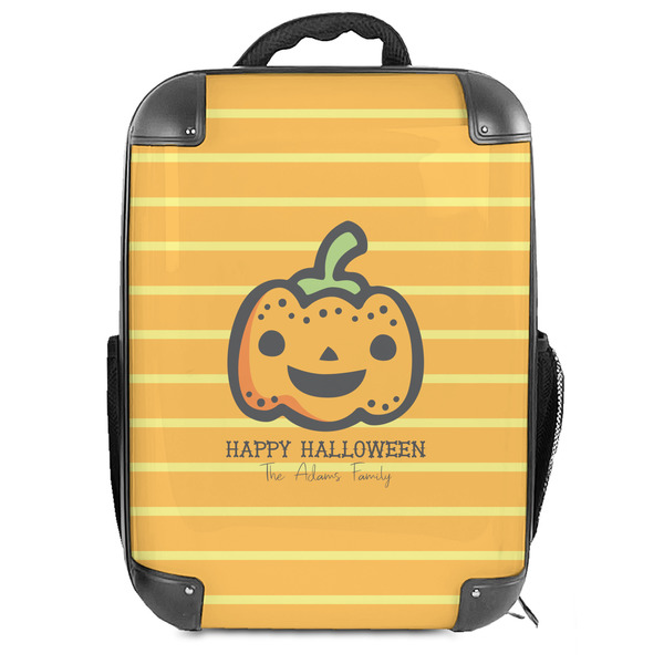 Custom Halloween Pumpkin Hard Shell Backpack (Personalized)