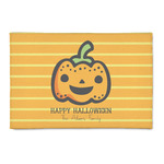 Halloween Pumpkin Patio Rug (Personalized)
