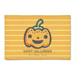 Halloween Pumpkin 2' x 3' Patio Rug (Personalized)