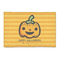Halloween Pumpkin 2'x3' Patio Rug - Front/Main