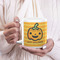 Halloween Pumpkin 20oz Coffee Mug - LIFESTYLE
