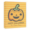 Halloween Pumpkin 20x24 - Canvas Print - Angled View