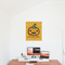 Halloween Pumpkin 20x24 - Matte Poster - On the Wall