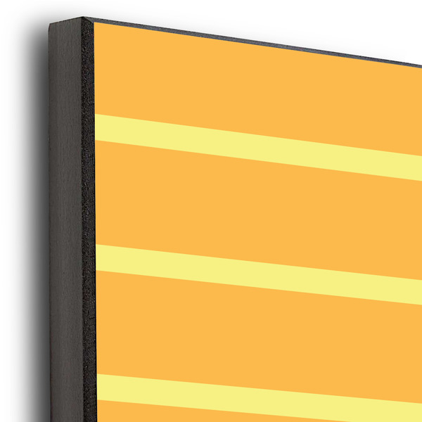 Halloween Pumpkin 20x24 Wood Print - Closeup