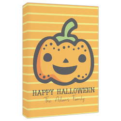 Halloween Pumpkin Canvas Print - 20x30 (Personalized)