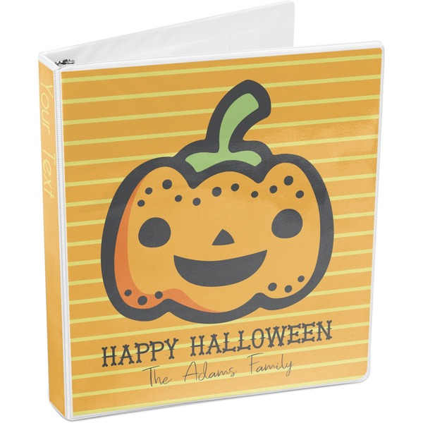 Halloween Pumpkin 3-Ring Binder 3/4 - Main