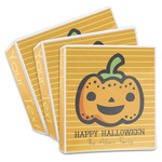 Halloween Pumpkin 3-Ring Binder (Personalized)