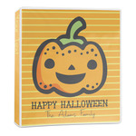 Halloween Pumpkin 3-Ring Binder - 1 inch (Personalized)