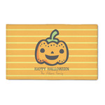 Halloween Pumpkin 3' x 5' Patio Rug (Personalized)