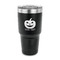 Halloween Pumpkin 30 oz Stainless Steel Tumbler - Black - Single Sided (Personalized)