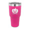 Halloween Pumpkin 30 oz Stainless Steel Tumbler - Pink - Single Sided (Personalized)
