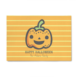 Halloween Pumpkin 4' x 6' Patio Rug (Personalized)