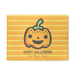 Halloween Pumpkin Area Rug (Personalized)