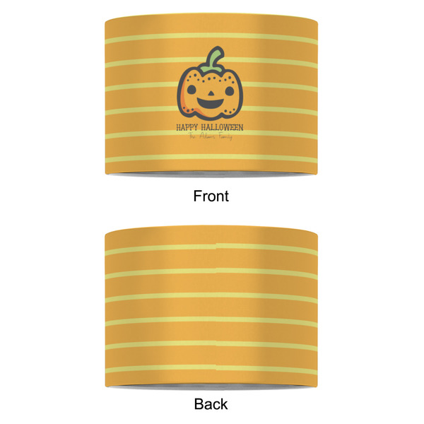 Halloween Pumpkin 8" Drum Lampshade - APPROVAL (Fabric)