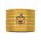 Halloween Pumpkin 8" Drum Lampshade - FRONT (Fabric)