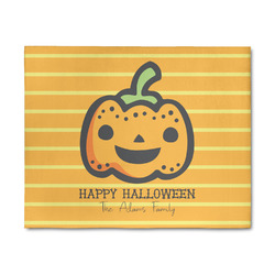 Halloween Pumpkin 8' x 10' Patio Rug (Personalized)