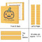 Halloween Pumpkin 8x8 - Canvas Print - Approval