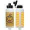 Halloween Pumpkin Aluminum Water Bottle - White APPROVAL